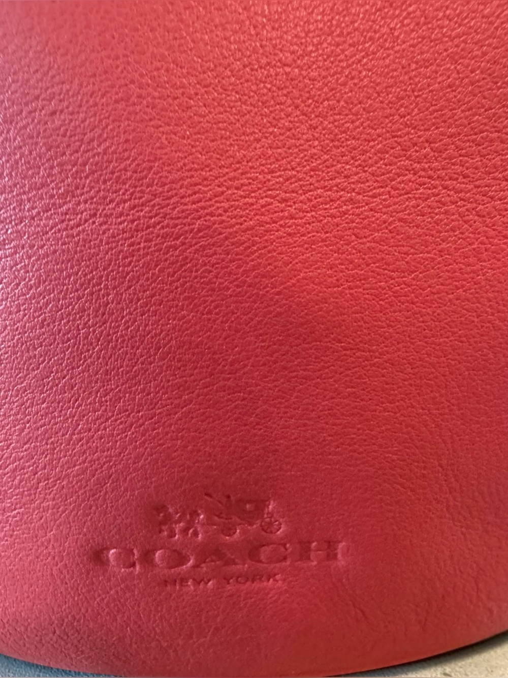 Coach - Bleeker Mini Duffle Bucket Bag #32281 2014 Loganberry - Nice Condition - Picture 8 of 13